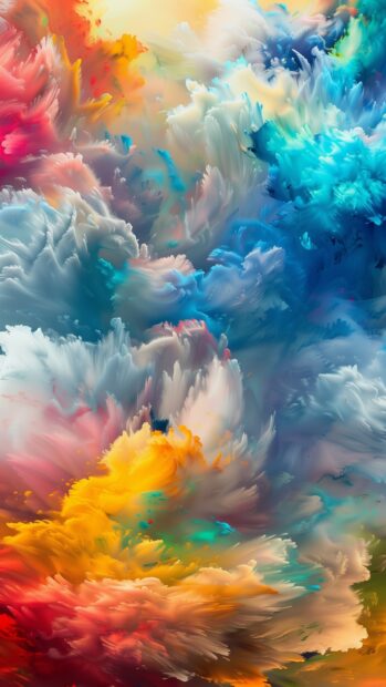 Background abstract sky, swirling clouds and colors.