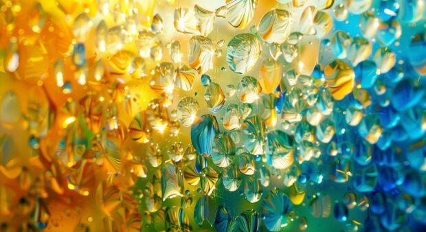Beautiful Full HD Desktop Background with an abstract glass texture.