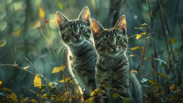 Cat wallpaper HD for Desktop.