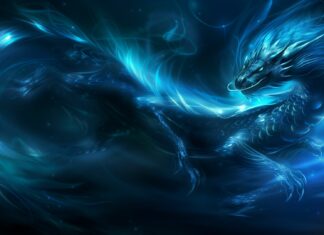 Cool Dragon HD Desktop Wallpaper.