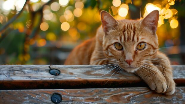 Cool cat background for Desktop Free Download.