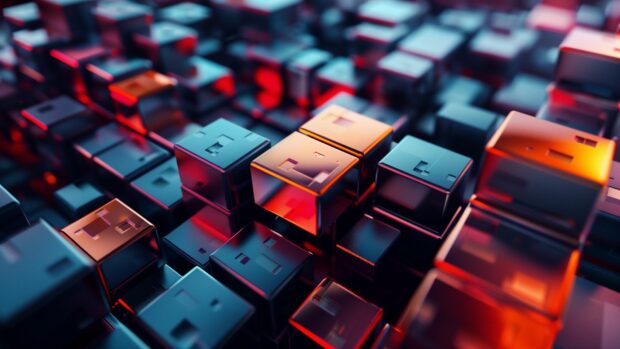 Cool 3d background for desktop.