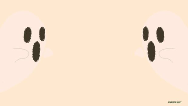 Cute 2024 Halloween for Desktop Wallpaper.