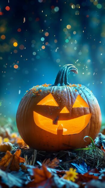 Cute Halloween Wallpaper Free Download for iPhone.