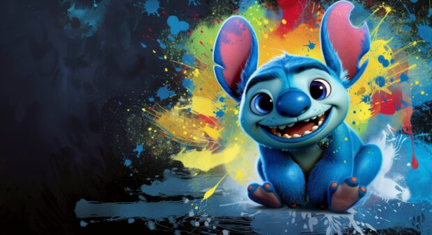 Cute Stitch Wallpaper HD for Desktop.