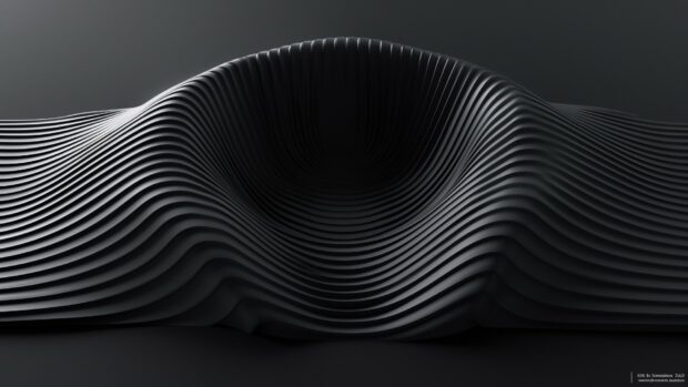 Free download Minimalist abstract lines and shapes, monochrome Desktop HD wallpaper.