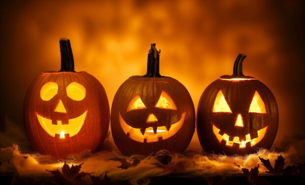 Halloween Desktop Background for Autumn.