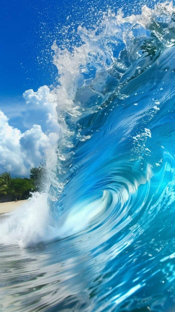 Ocean Wallpaper for iPhone - PixelsTalk