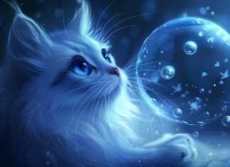So Cute cat desktop wallpaper HD.