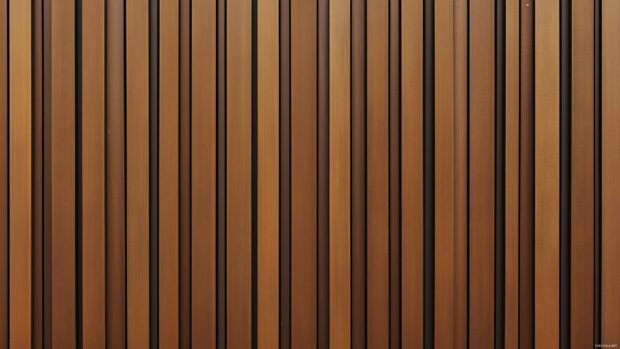 A modern wooden panel background with uniform planks and a sleek finish.