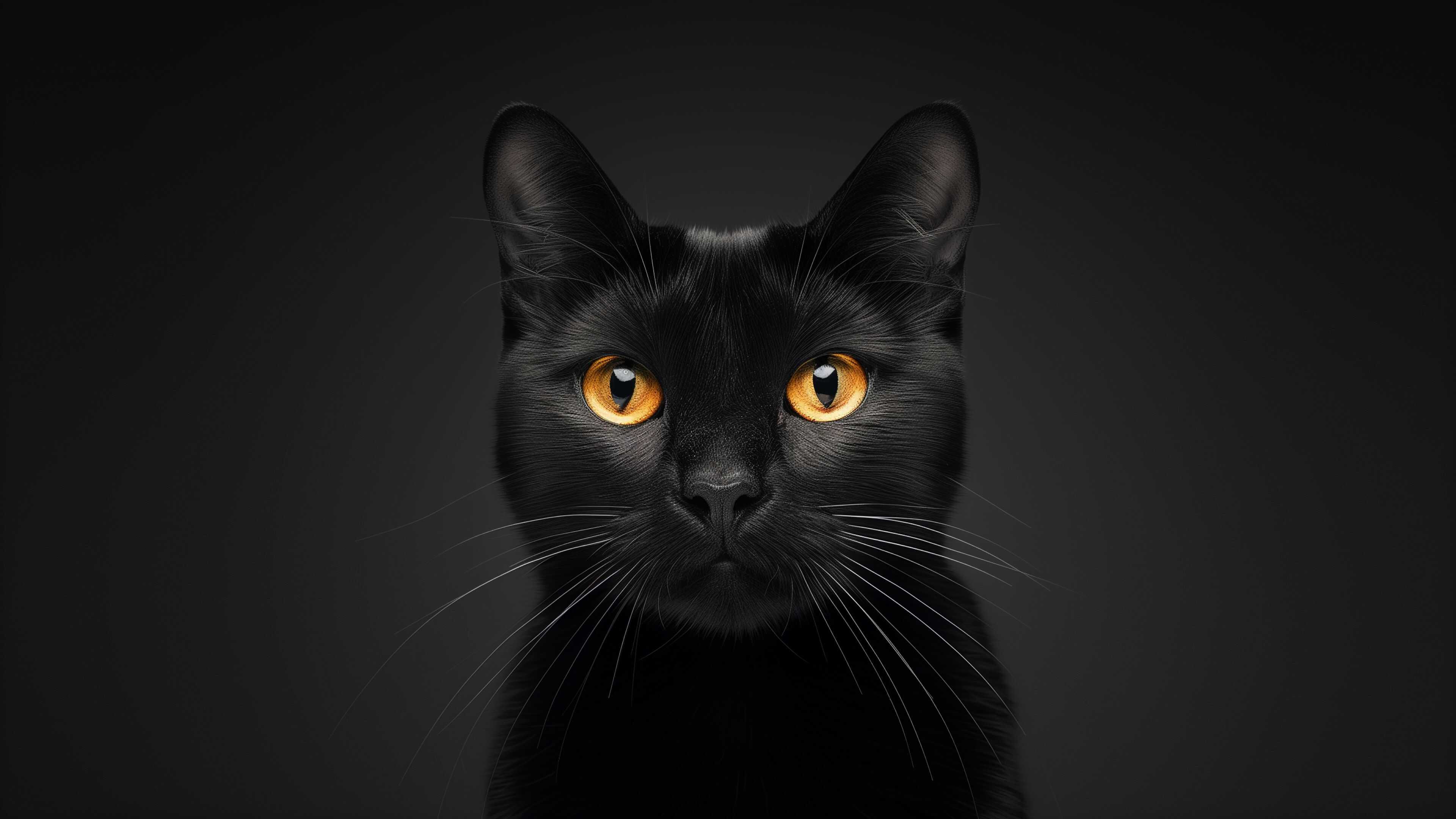 Black Cat Wallpaper Hd 4k For Pc Gaming Infoupdate