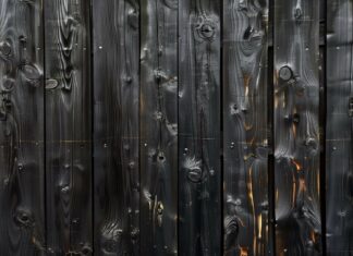 Black wood background for desktop.