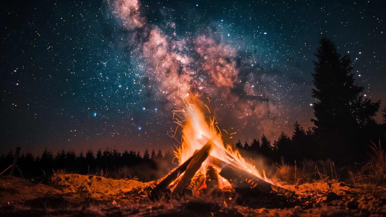 Campfire Background HD - PixelsTalk