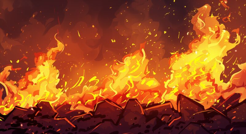 Fire Backgrounds for Desktop - PixelsTalk