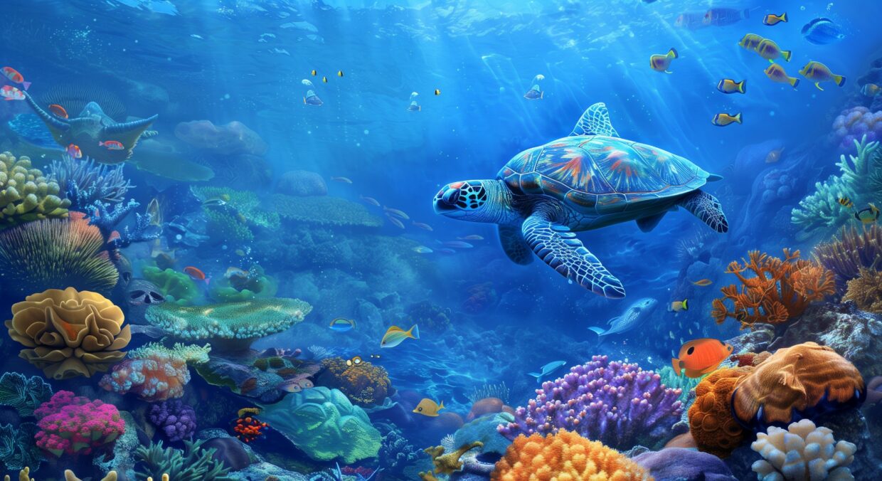 HD Deep Blue Sea Backgrounds - PixelsTalk