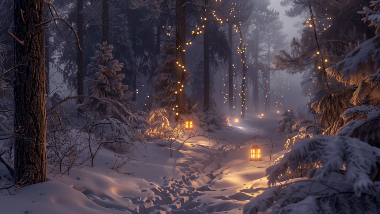 Winter Backgrounds for Desktop - PixelsTalk