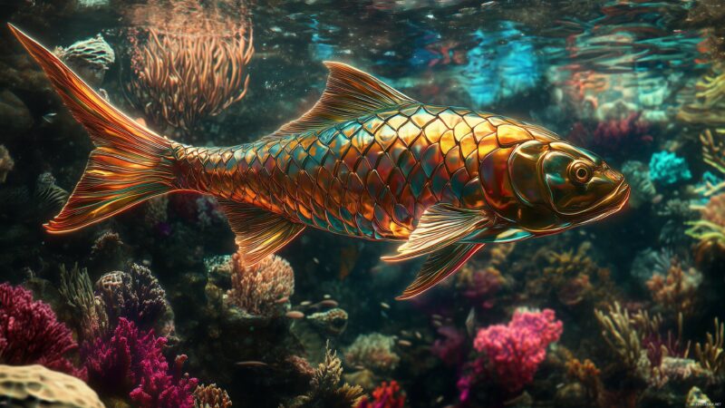 3D Fish Wallpapers for Desktop - PixelsTalk