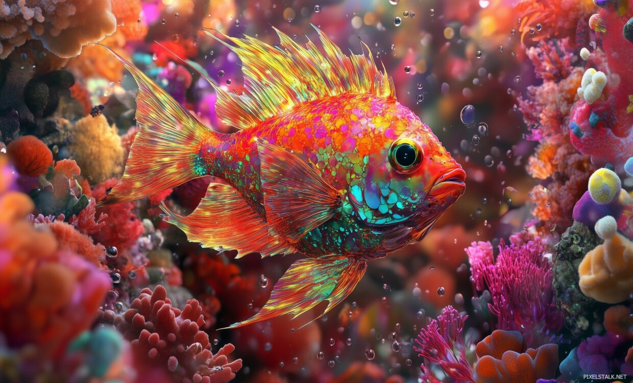 3D Fish Wallpapers for Desktop - PixelsTalk