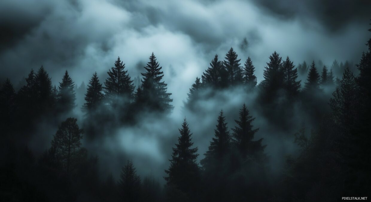 Dark Forest Backgrounds HD High Quality - PixelsTalk
