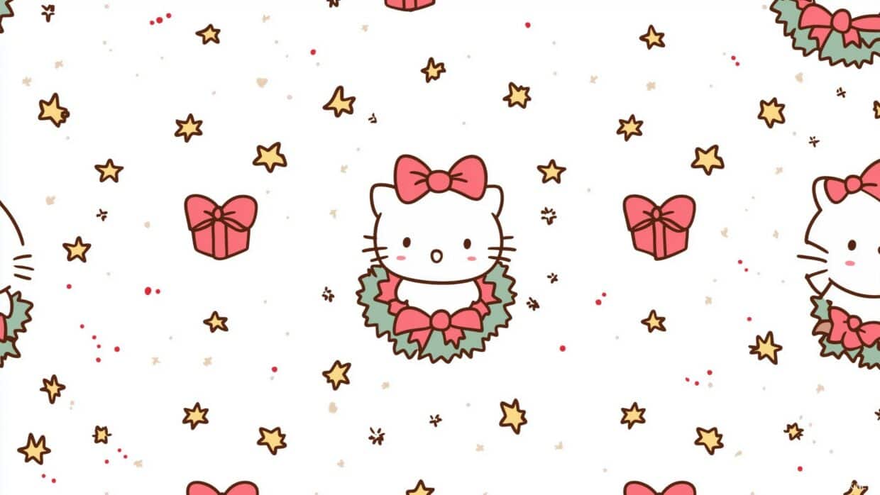 Christmas Hello Kitty Wallpapers PixelsTalk