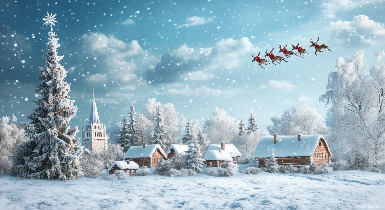 Christmas Laptop Wallpapers - PixelsTalk