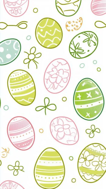 Aesthetic Easter Wallpaper for iPhone.