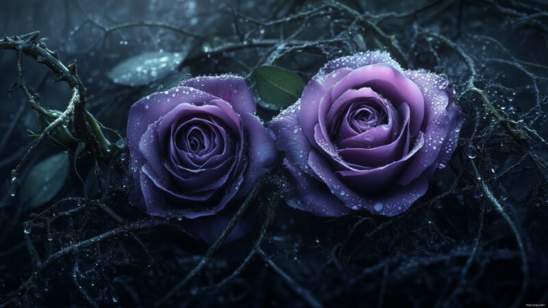 Purple Rose Wallpapers - PixelsTalk