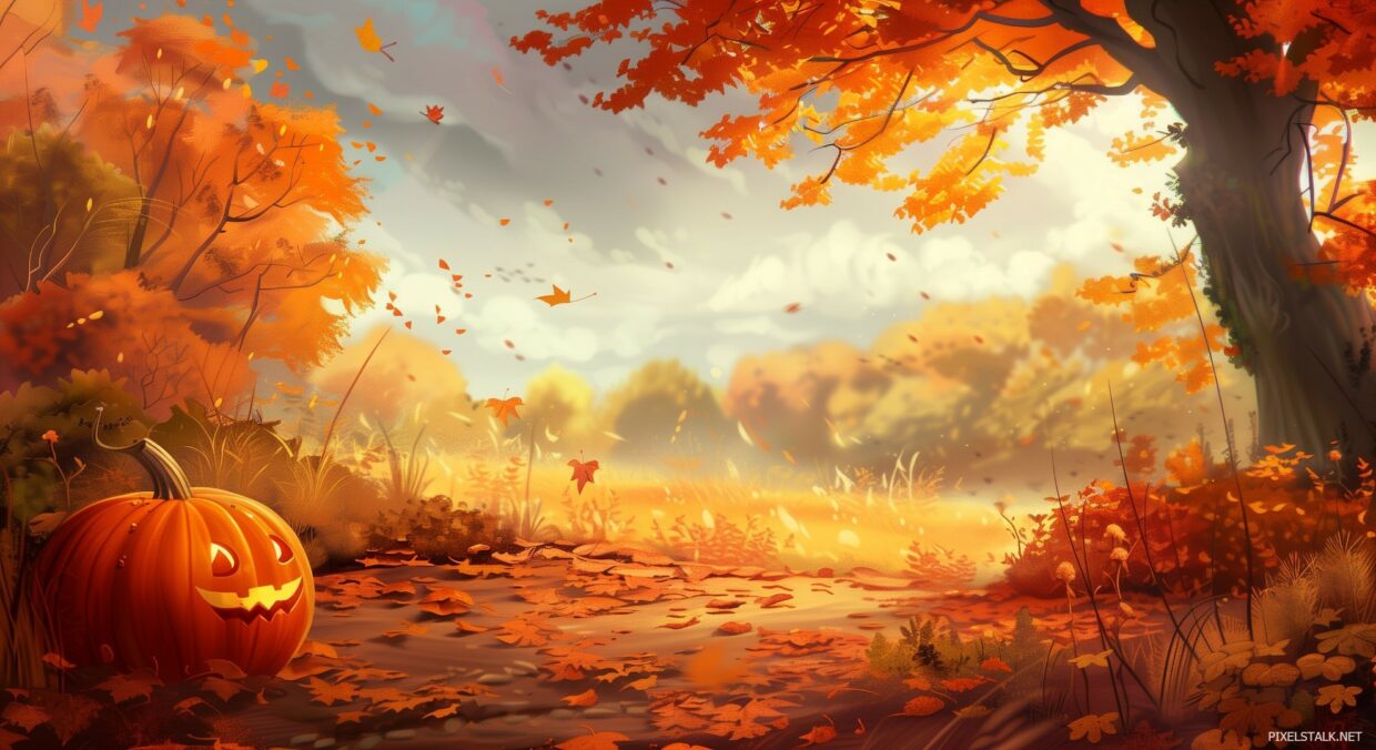Cute Autumn Wallpapers for Desktop and Mobile devices - PixelsTalk