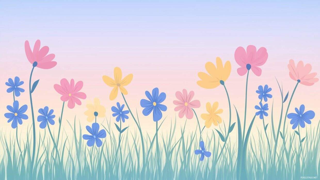Cute Spring Backgrounds - PixelsTalk