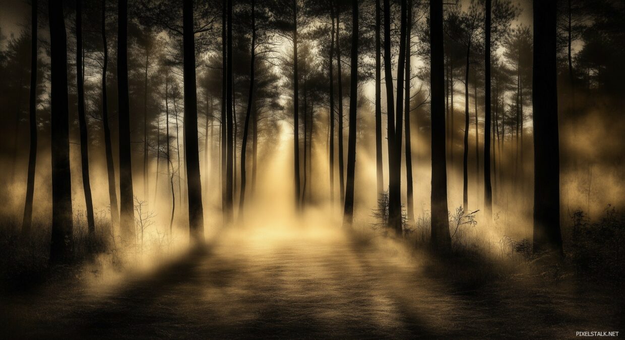 Dark Forest Wallpapers HD High Quality - PixelsTalk