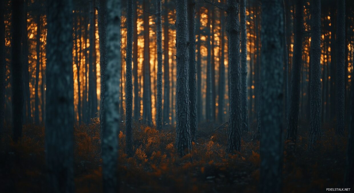 Dark Forest Wallpapers HD High Quality - PixelsTalk