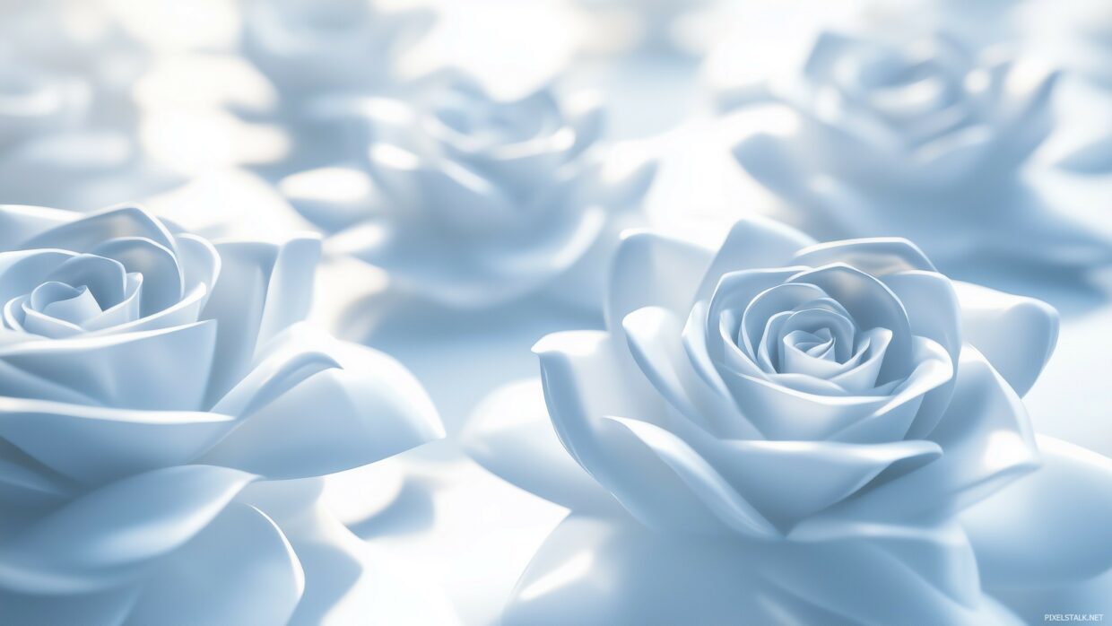 3D Roses wallpapers - PixelsTalk