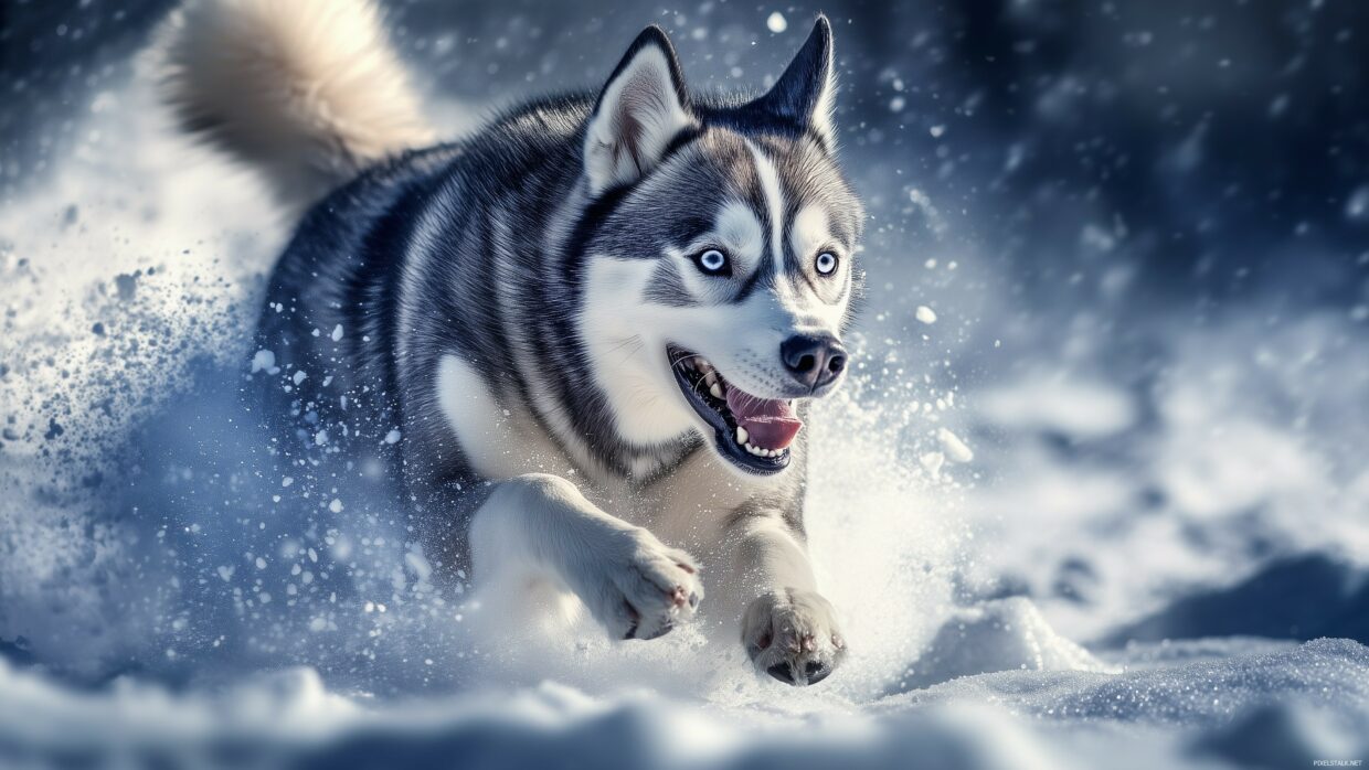 Dog 4K Wallpaper - PixelsTalk