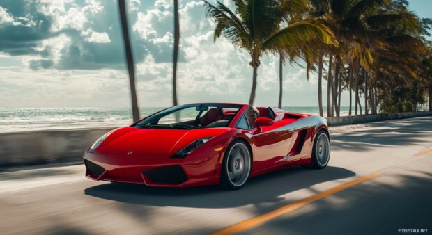 Supercar Wallpaper with a Lamborghini Centenario.