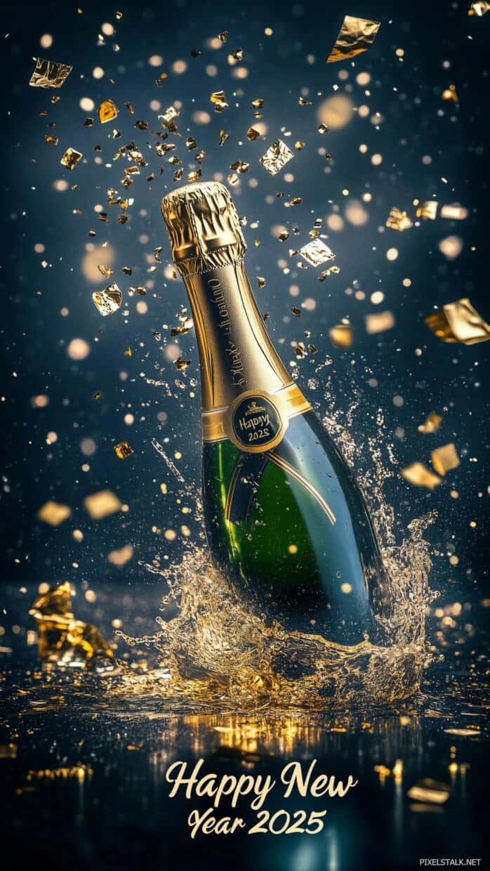 Happy New Year iPhone Wallpapers - PixelsTalk
