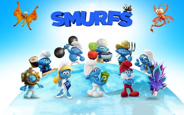 2017 smurfs the lost village movie 5k wide photos.