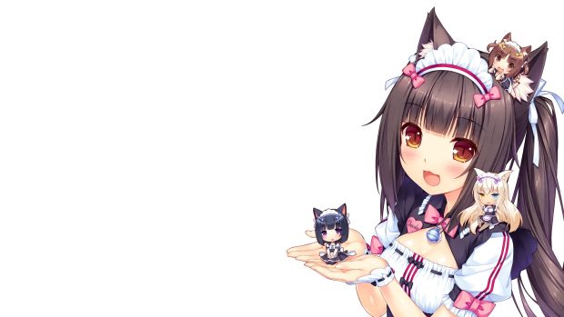 2133x1200 Wallpaper nekopara download.