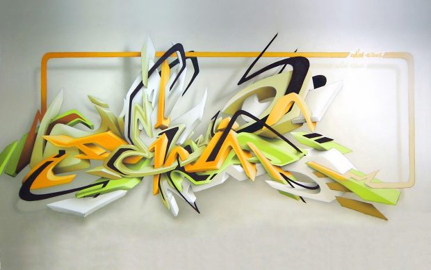 3D Cool Graffiti HD Wallpapers 1.
