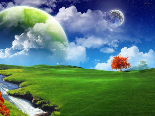 3D Wallpaper nature images download.