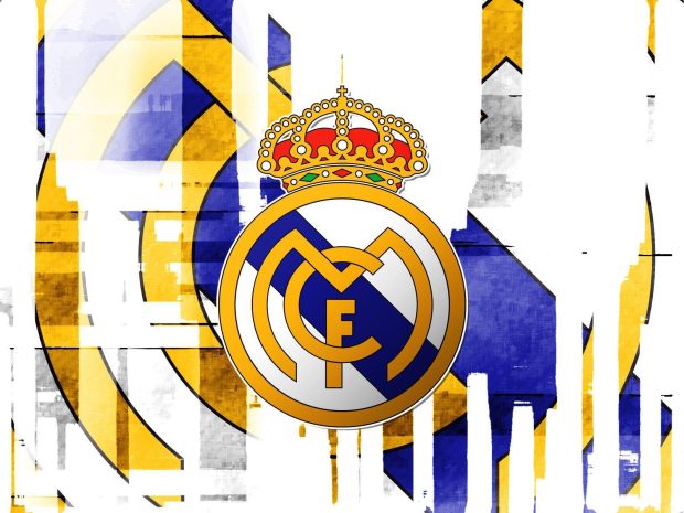 Abstract Real Madrid Logo.