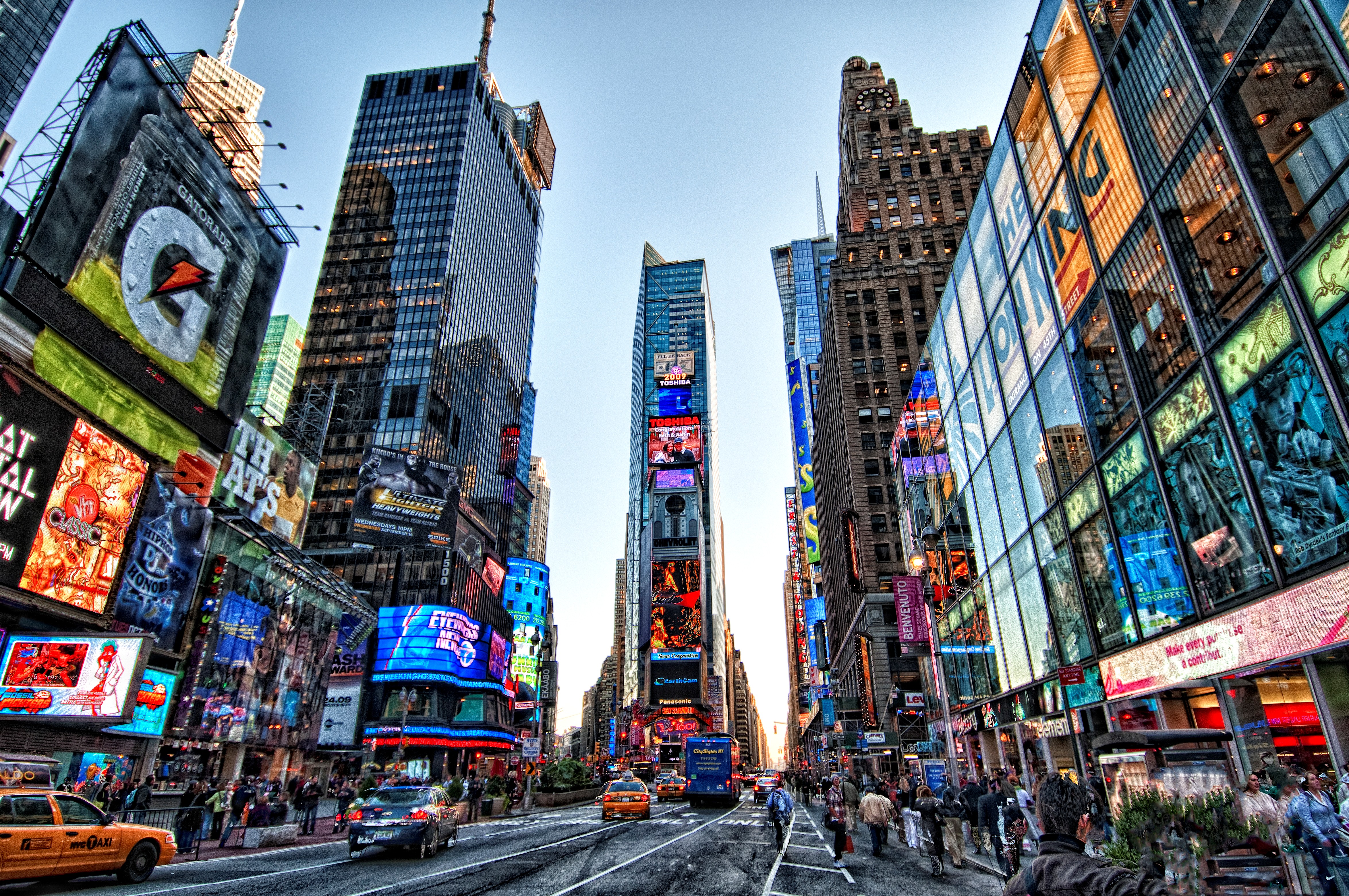 Times Square Wallpaper Hd Pixelstalk Net