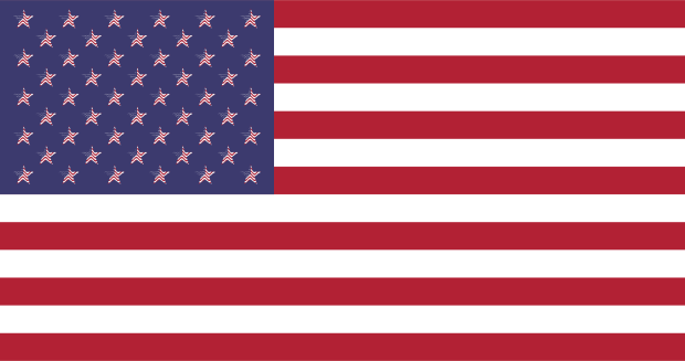 American Flag Fractal Hd.