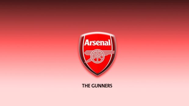 Arsenal Logo Red Wallpaper 1.