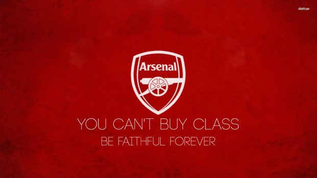 Arsenal Logo Red Wallpaper 2.