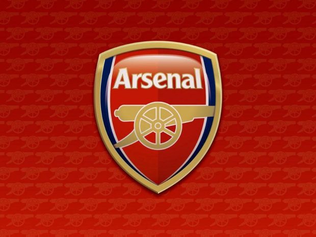 Arsenal Logo Red Wallpaper 3.
