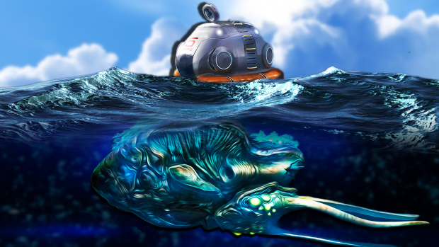 Art Subnautica Watre HD Backgrounds.