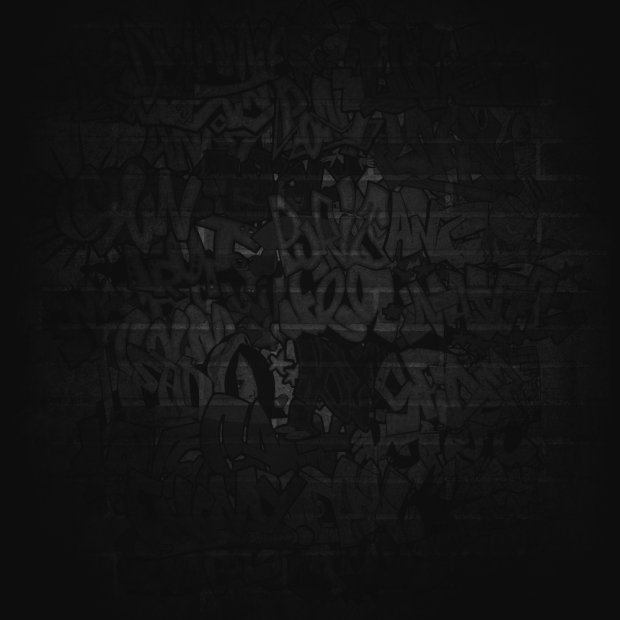 Back and White Graffiti HD Wallpaper.