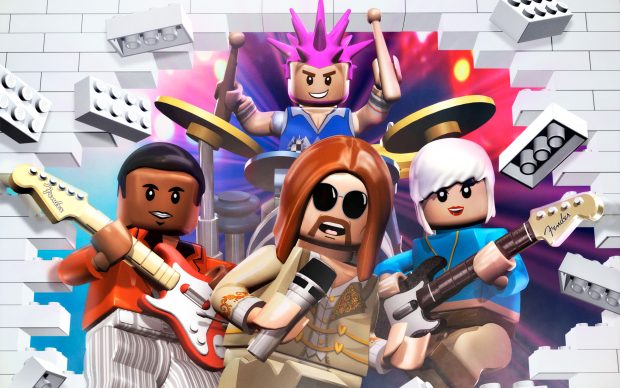 Backgrounds lego rock band artwork.