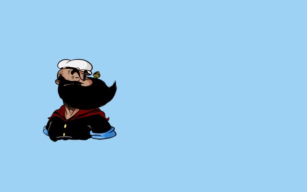 Bearded popeye wallpaper hd.