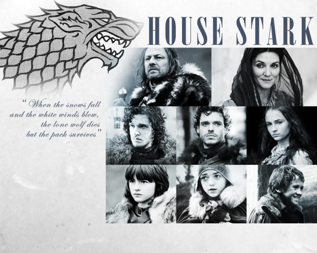 Best Colection Game of thrones House Stark wallpaper HD 2